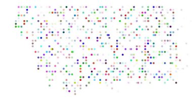 Hızlı Hareket Eden Noktalar Montana Eyaleti Dış Hatlar Videosu