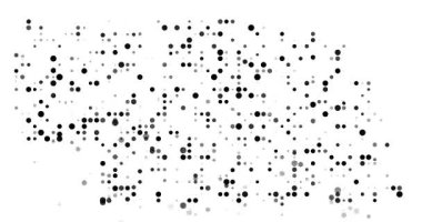 Soyut Parçacık Haritası Nebraska Durum Geçişi