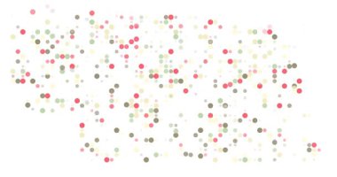 Nebraska Harita Görselleştirme Düşen Hareket Parçacıklarıyla İnşa Edildi