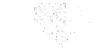 Hareket Grafikleri Küreleri Nevada Silueti Oluşturuyor