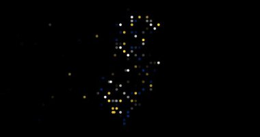 Dijital Parçacık Matriksi New Jersey Haritasını Düşen Noktalardan Kuruyor