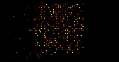 Düşen Çemberler New Mexico Eyaleti Silueti Oluşturdu