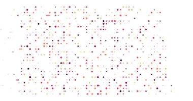 Kuzey Dakota Bölgesi Bölge Haritasını Yeniden Yapılandıran Dijital Parçacıklar