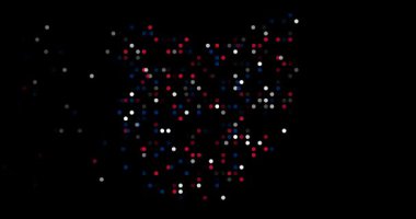 Dijital Çember Şelalesi Ohio Taslağı