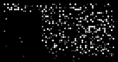 Oklahoma Eyaleti Şekli Görüntü Oluşturan Canlı Parçacık Akımı