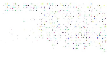 Düşen Parçacıklar Oklahoma ABD Haritasını Birleştirin