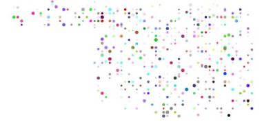 Oklahoma Eyaletinin Düşen Parçacık Alanı Ana Hattı