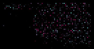 Düşen Parçacıklar Oklahoma ABD Haritasını Birleştirin