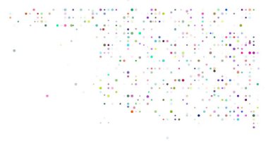 Veri Görselleştirme Parçacığı Oklahoma Durum Şekli