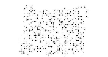 Oregon Dinamik Parçacık Haritası Düşen Noktalardan oluşuyor