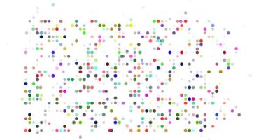 Pennsylvania Eyaletinin Dinamik Parçacık Haritası