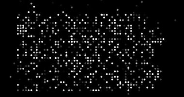 Kurumsal Parçacık Animasyonu Pennsylvania ABD Silueti