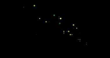 Solomon Adaları 'na Giden Soyut Dijital Noktalar