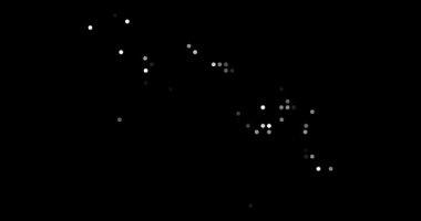 Solomon Adaları Haritası Şeklinde Soyut Düşen Noktalar