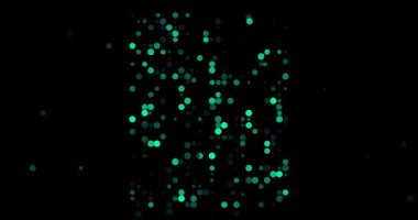 Utah 'ın Düşen Çemberlerden Oluşan Dinamik Parçacık Haritası