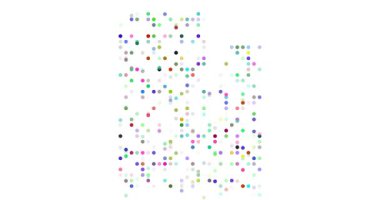 Parçacık Akımı Utah ABD Haritasını Kuruyor