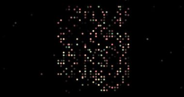 Arizona Haritasını oluşturan Modern Parçacık Animasyonu