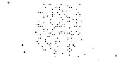 Arizona Eyaleti Şeklini Oluşturan Temiz Parçacık Canlandırması