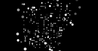 Arkansas Eyaleti Siluetinin Dinamik Parçacık Haritası