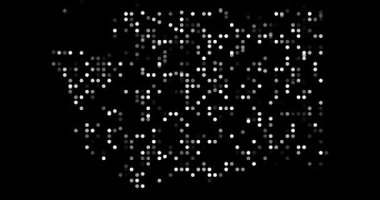 Üretici Çember Akışı Washington Harita Canlandırması