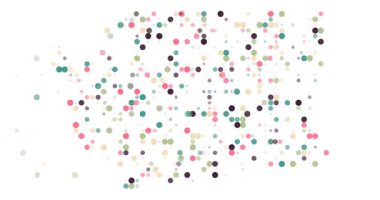 Parçacık Akımı Washington ABD Haritası Oluşturuyor