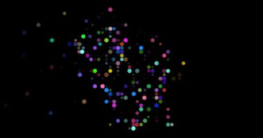 Sibernetik Noktalar Wisconsin Eyalet Ana Hattı Canlandırması