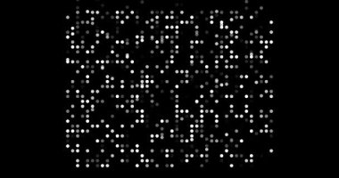 Wyoming 'i oluşturan Parçacıkların Soyut Hareket Grafiği