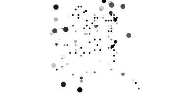 Alaska Şeklinde Animasyon Dot Matrix