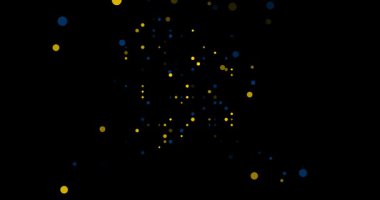 Alaska Coğrafi Şeklini Yapan Dijital Düşen Noktalar