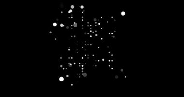 Şirket Parçacık Animasyonu Alaska ABD Silueti