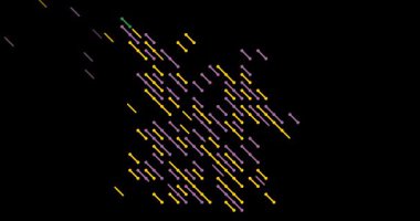 Çapraz Hareket Grafikleri Angola Haritası Oluşturmak İçin Kaydır