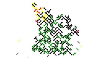 İş Verisi Görselleştirme Angola Harita Çizgileri