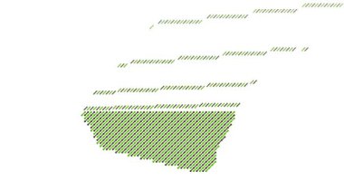 Modern Çapraz Parçacık Deseni Birleşik Arap Emirlikleri Haritası Oluşturdu