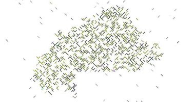 Burkina Faso 'nun Dinamik Parçacık Haritası