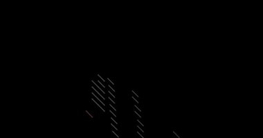 Hareket Grafikleri Çapraz Şekil Kamerun Silueti