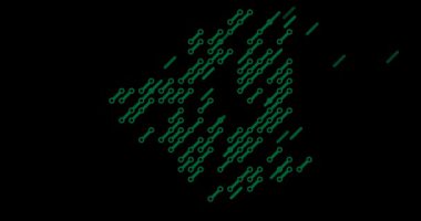 Temiz Kayan Köşegen Cezayir Haritası Canlandırması