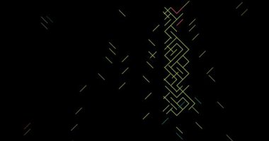 Çapraz Kayan Animasyon Cezayir Ülke Haritasını Ortaya Çıkardı