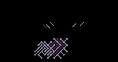 Çapraz Kayan Animasyon Kongo Ülke Haritasını Ortaya Çıkartır