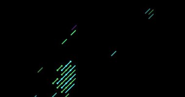 Soyut Kaydırma Çizgileri Kongo Siluetini Göster