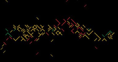 Küresel Ağ Çizgileri Gambiya Harita Biçimi