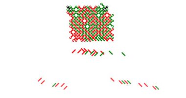 Gana Haritasının Şeklini Biçmek İçin Uçan Çizgiler