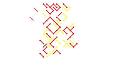 Gana Haritasının Şeklini Biçmek İçin Uçan Çizgiler