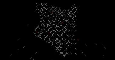 Üretici Çapraz Kenya Haritası Canlandırması