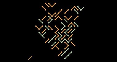 Çapraz Hareket Bileşimi Kenya Haritasını Oluşturur