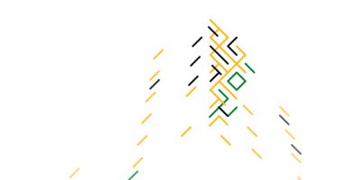 Temiz Kayan Köşegen Lesotho Haritası Canlandırması