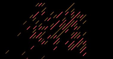 Soyut Çapraz Grafikler Libya 'nın Şeklini Ortaya Çıkardı