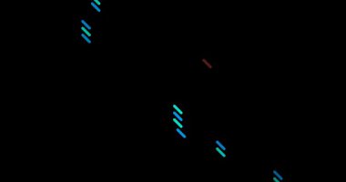 Soyut Geometrik Akış Malawi Harita Çizgisi