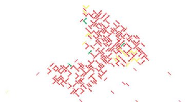 Teknik Hatlar Malavi Harita Silueti Binası