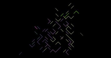 Moritanya Haritasının Çapraz Dışarı Kaydırma Canlandırması