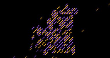 Modern Çapraz Animasyon Moritanya Haritası Şeklini Ortaya Çıkartıyor